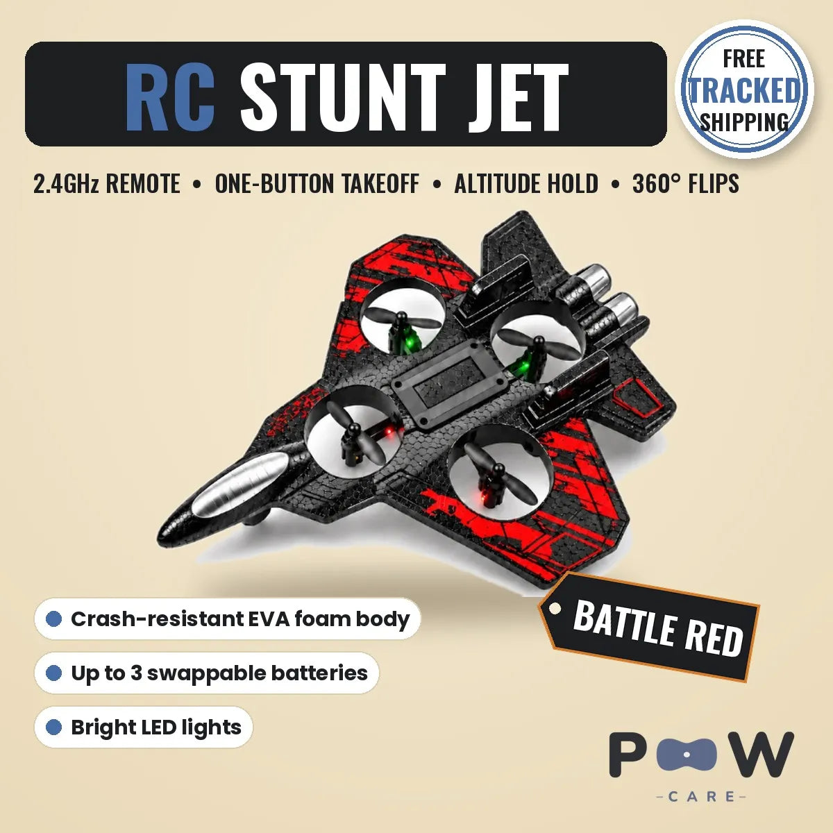 POW - RC Stunt Jet, view 2