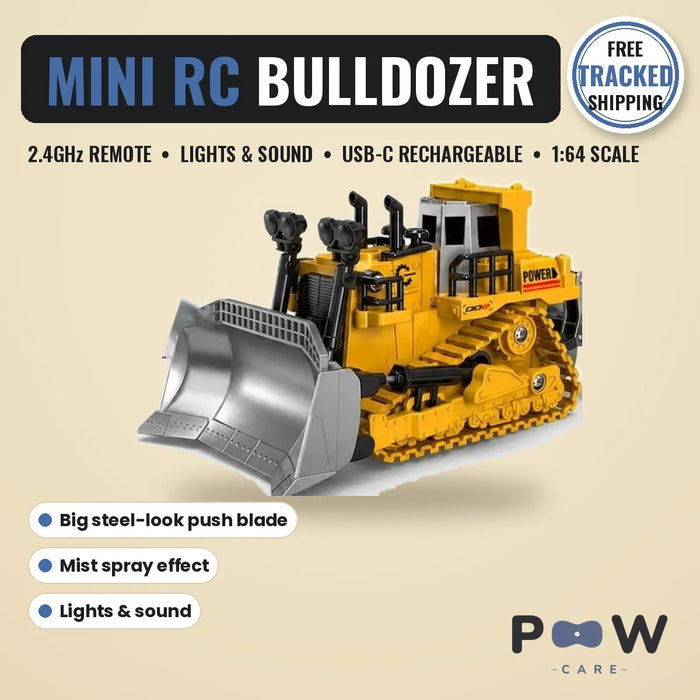 Mini RC Bulldozer