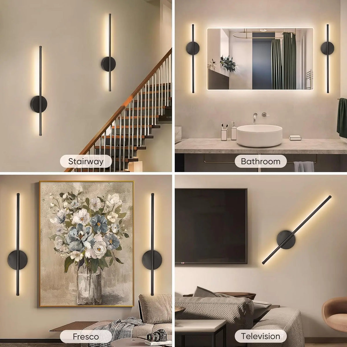 ARIA - Cordless Wall Sconces (Set of 2)