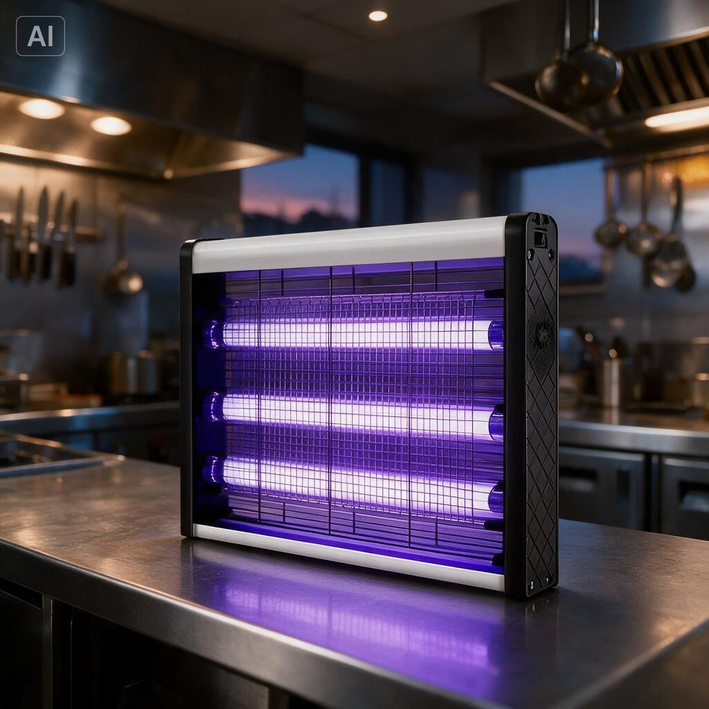 Commercial Electric Fly Killer 20W/30W/40W — UV Insect Trap for Restaurants & Catering