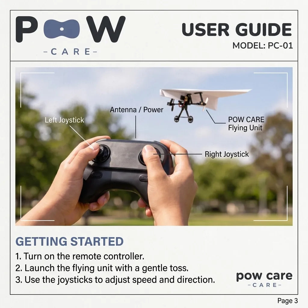 POW Pilot's Folding Guide (PDF)